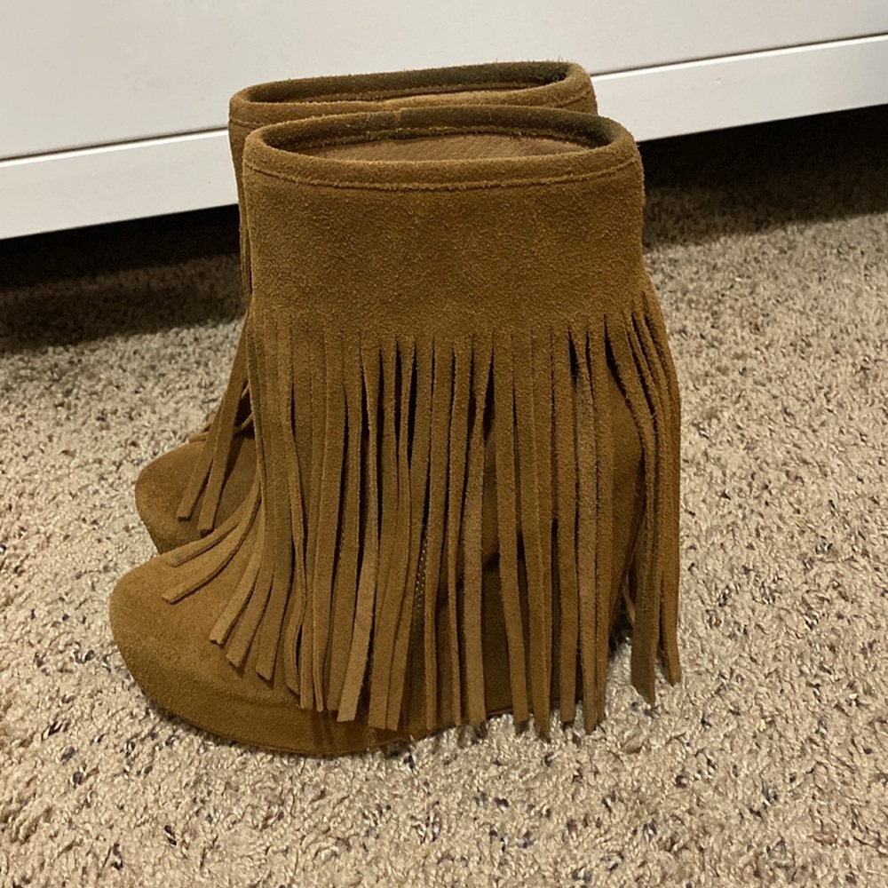 Fringe Booties - image 5